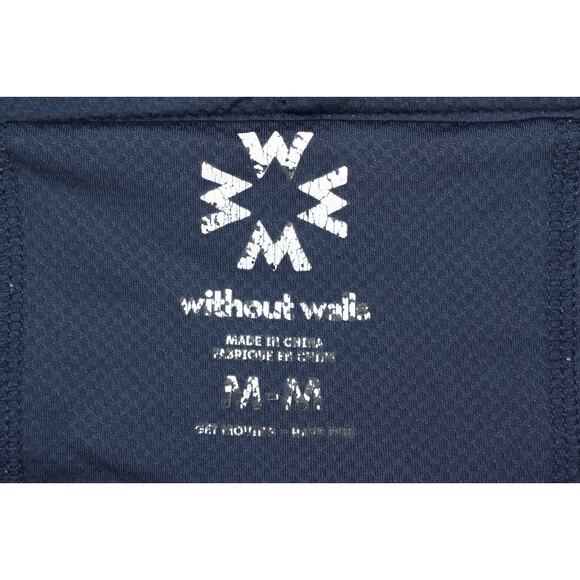 Without Walls Swim Trunks Mens Medium Blue Lined Tribal Geometric Lined Hybrid - Picture 6 of 9